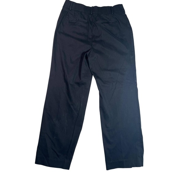 Talbots Bristol Pant Women's Size 8 Black Cotton Blend Career Casual $139 - Picture 7 of 10